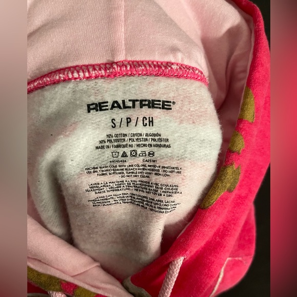 RealTree Hot Pink Cameo hoodie 🥵 - Picture 6 of 7